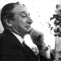 Erik Kolár (1906-1976), Czech puppet theatre director, dramaturge and pedagogue. Photo courtesy of Archive of Loutkář