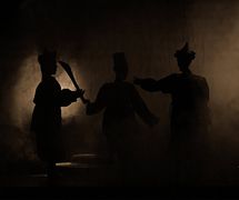 Opéra de marionnettes, <em>Sa’di</em> (2015), par Aran Puppet Theater Group (Téhéran, Iran), mise en scène : Behrooz Gharibpour. Photo réproduite avec l'aimable autorisation de Behrooz Gharibpour