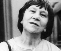 Irina Jarovtseva (1932-2003), crítica de teatro rusa, traductora y defensora de la UNIMA (foto 1996). Fotografía cortesía de Archivo: Rossiyskiy tsentr UNIMA (Centro de UNIMA Rusia, Moscú, Rusia)