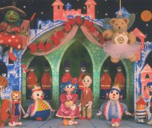 <em>Button Moon</em> “Snoring Princess” (década de 1980), serie de televisión creada por Playboard Puppets. Fotografía cortesía de Ian Allen, Playboard Puppets