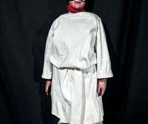 Pulcinella, a <em>pupo</em> (rod marionette) by the family company of Italian puppeteers, Famiglia Perna (Frattamaggiore, Naples). Photo courtesy of IPIEMME – International Puppets Museum (Castellammare di Stabia, Italy)