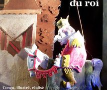 Poster for <em>Le parfum du roi</em> (2009) by Théâtre des Gros Nez (Perwez, Walloon Brabant, Belgium), direction, conception, design, manipulation: Marcel Orban. “Pantins articulés”/ Articulated puppets. Photo courtesy of Marcel Orban